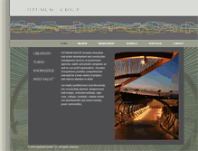 Tablet Screenshot of optimumgroupllc.com